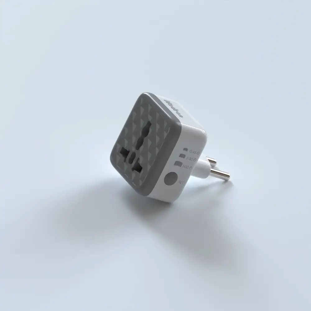 محافظ برق 3 به 2 تایمردار هادرون مدل P103 محافظ برق 3 به 2 تایمردار هادرون مدل P103 - Image 4