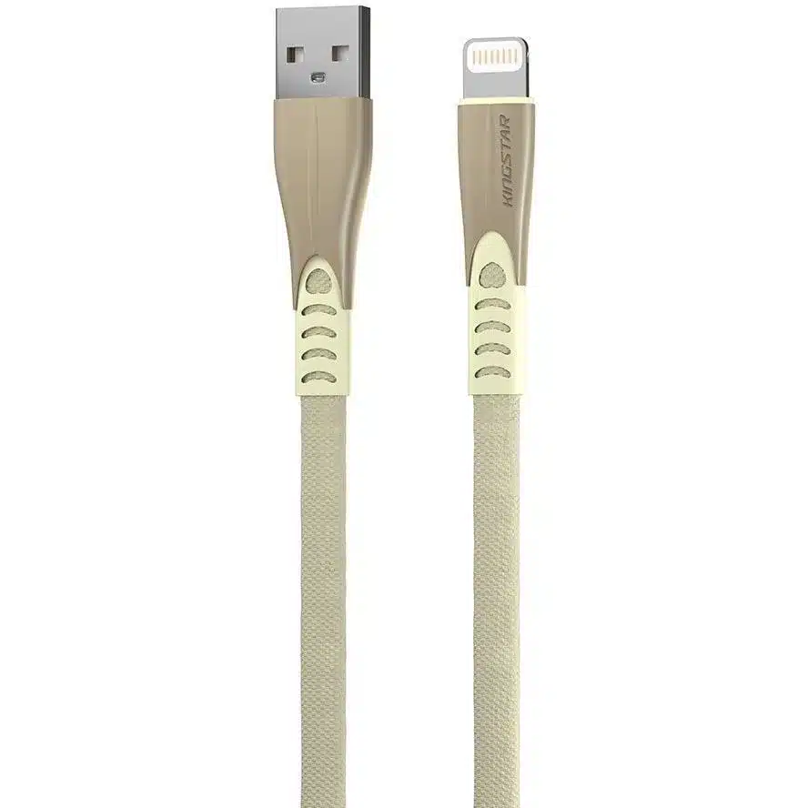 کابل تبدیل USB به لایتنینگ کینگ استار (KingStar) مدل K130i با روکش بافته طول 1.2 متر کابل تبدیل USB به لایتنینگ کینگ استار (KingStar) مدل K130i با روکش بافته طول 1.2 متر - Image 8
